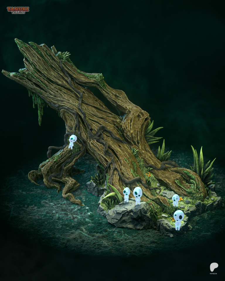 San + Bust - Princess Mononoke STL