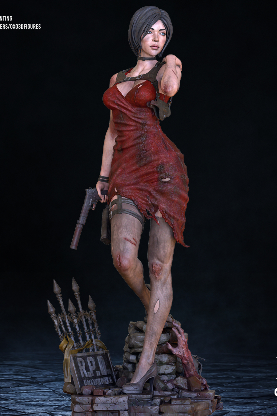 OXO3D Figures Ada Wong 04