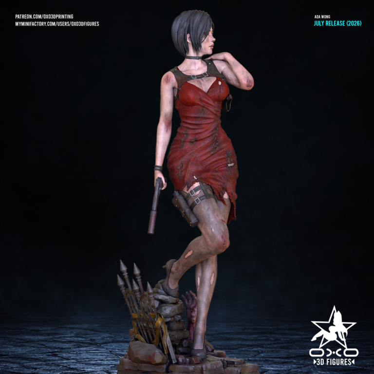 Ada Wong STL 4 + NSFW - Resident Evil
