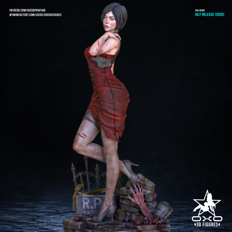 Ada Wong STL 4 + NSFW - Resident Evil