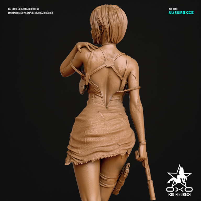 Ada Wong STL 4 + NSFW - Resident Evil
