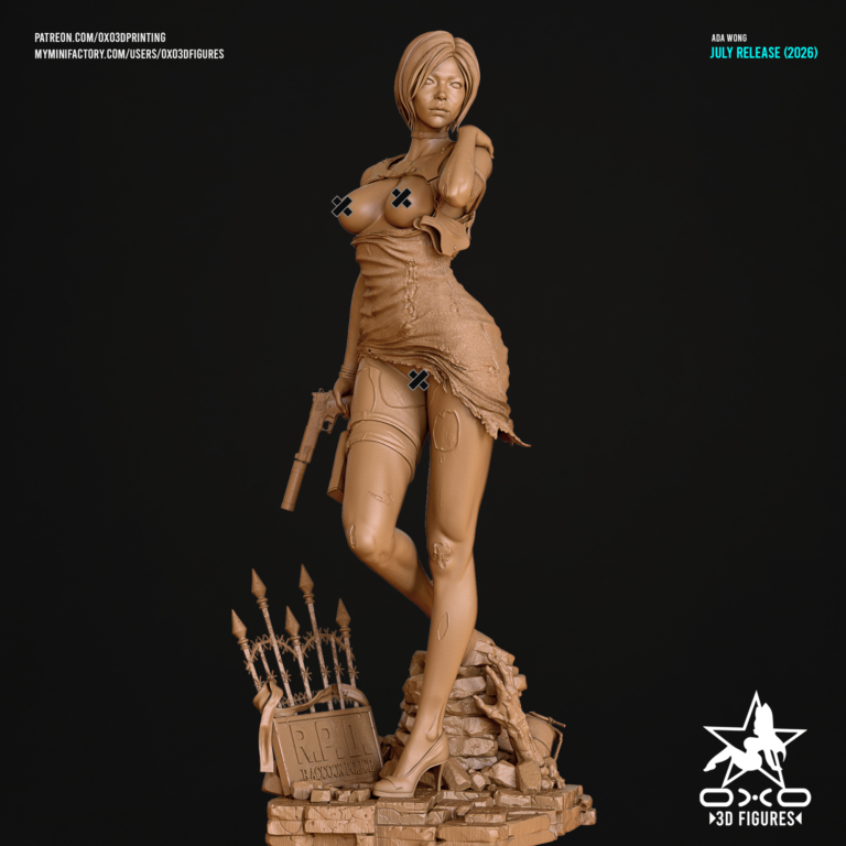 Ada Wong STL 4 + NSFW - Resident Evil