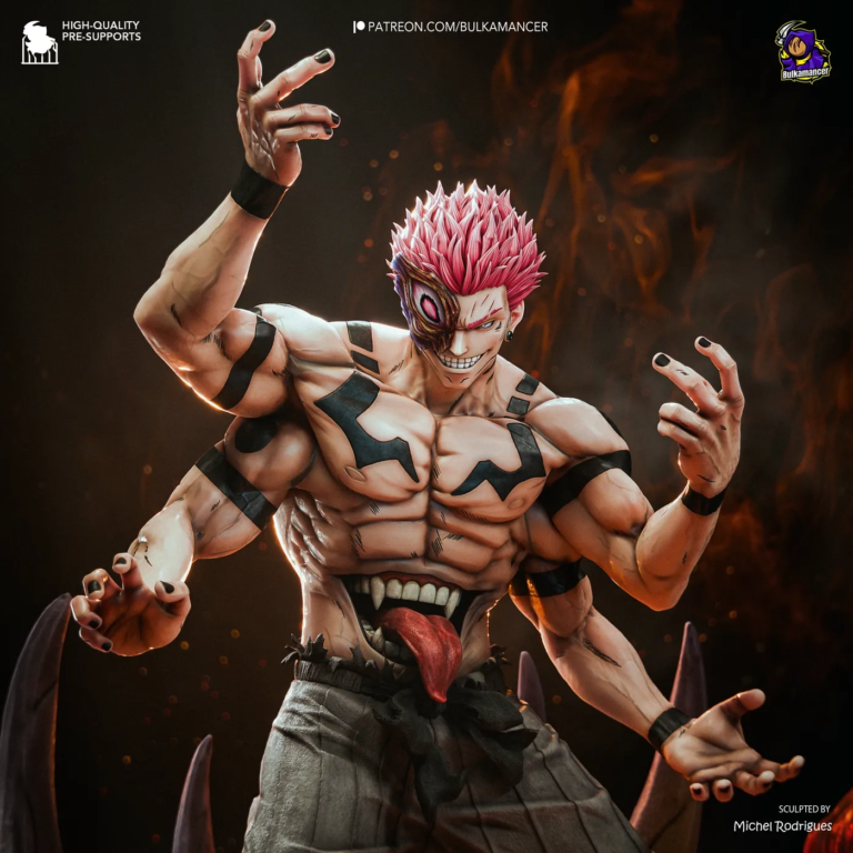 Ryomen Sukuna STL Cover