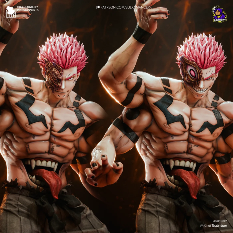 Ryomen Sukuna STL 4 - Jujutsu Kaisen