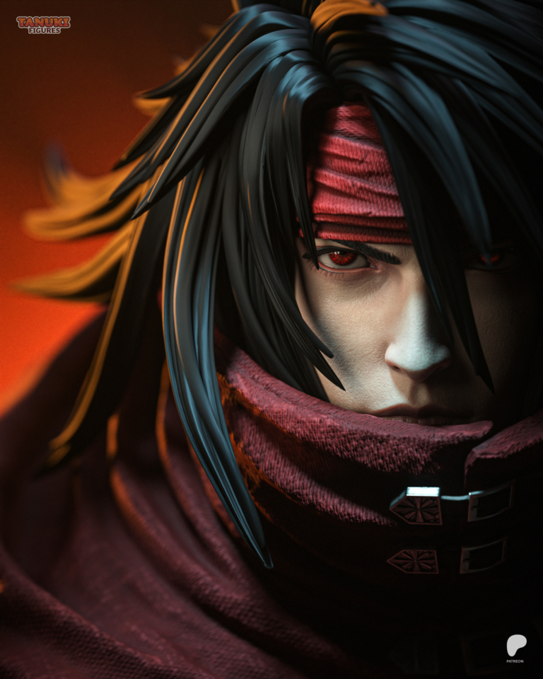 Vincent Valentine STL 2 + Bust - Final Fantasy