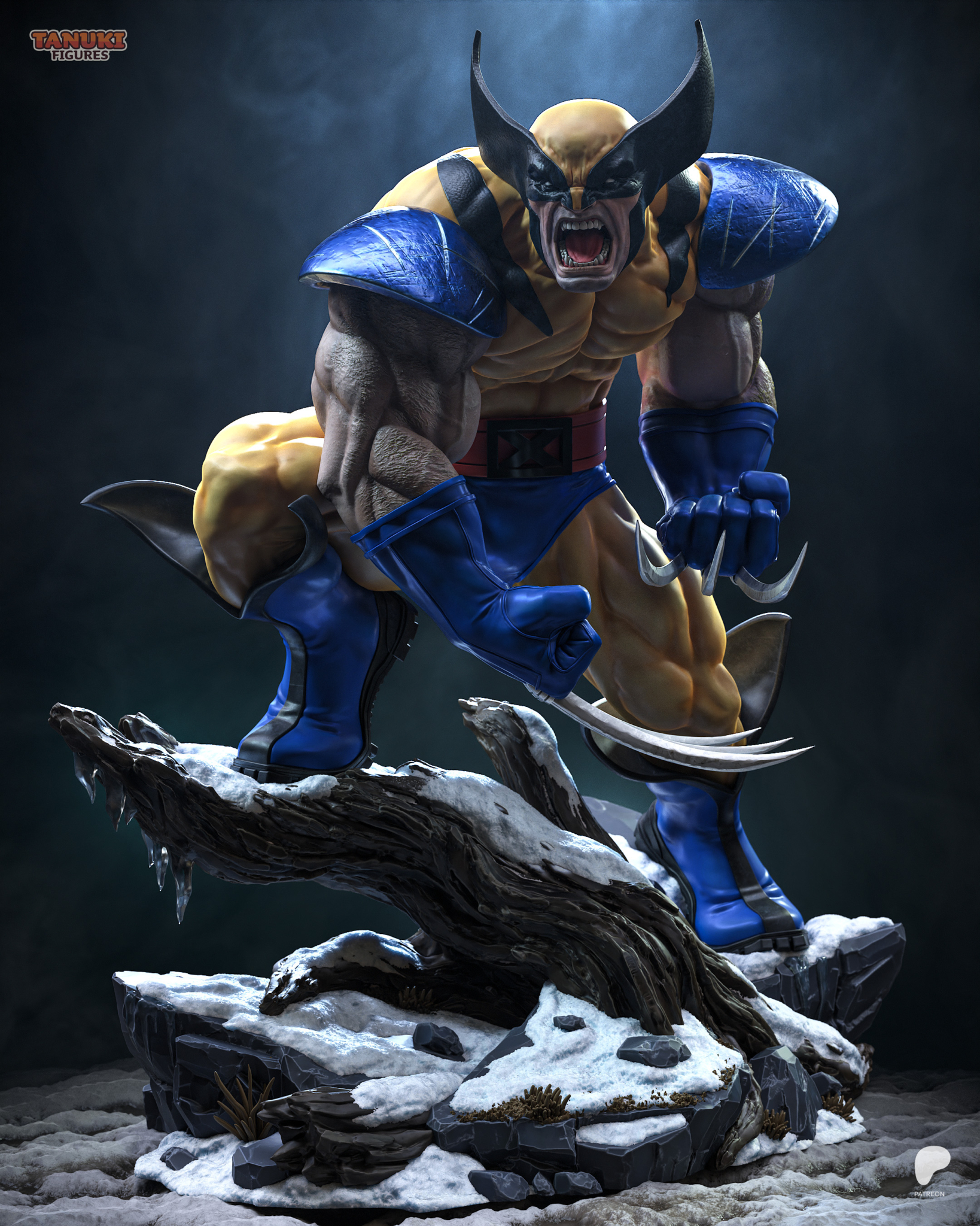 Wolverine STL 5 + Bust - Marvel