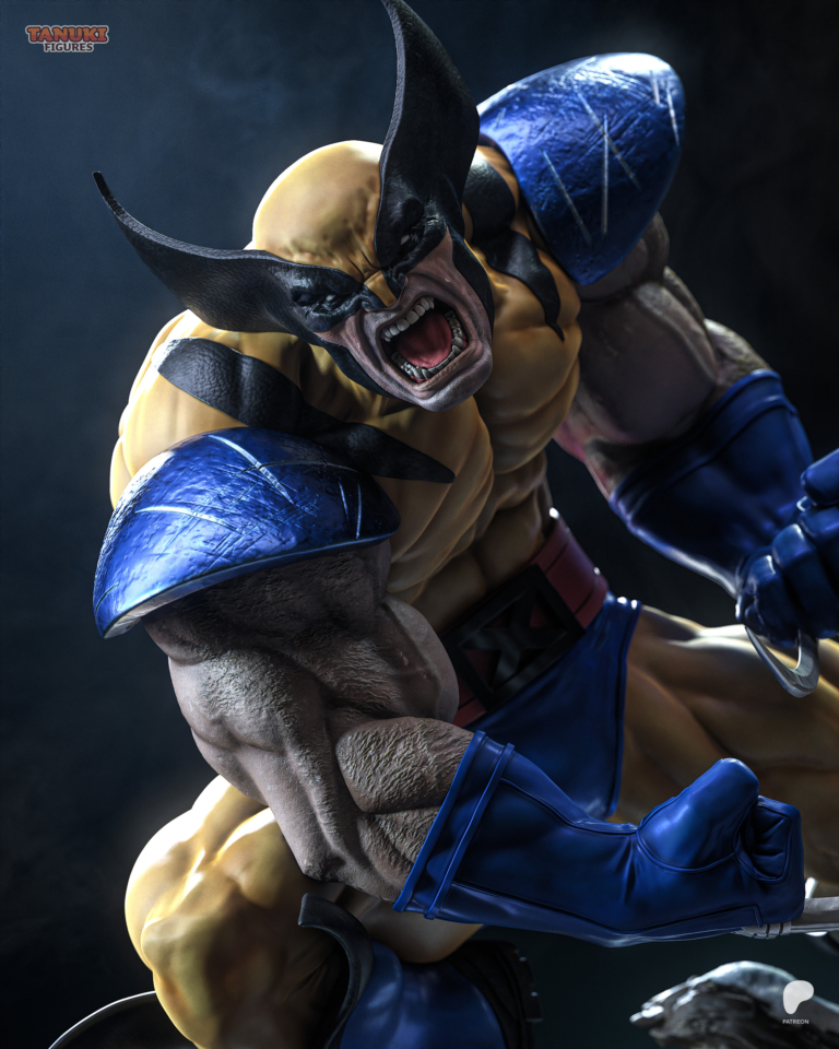 Wolverine STL 5 + Bust - Marvel
