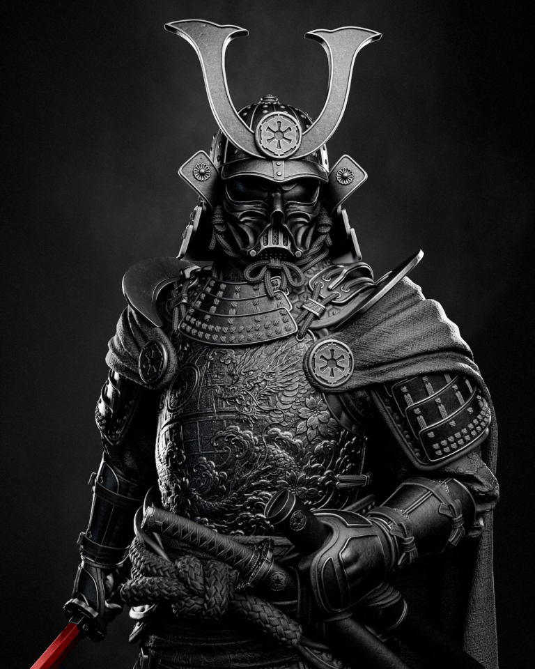 Samurai Darth Vader STL + Bust - Star Wars