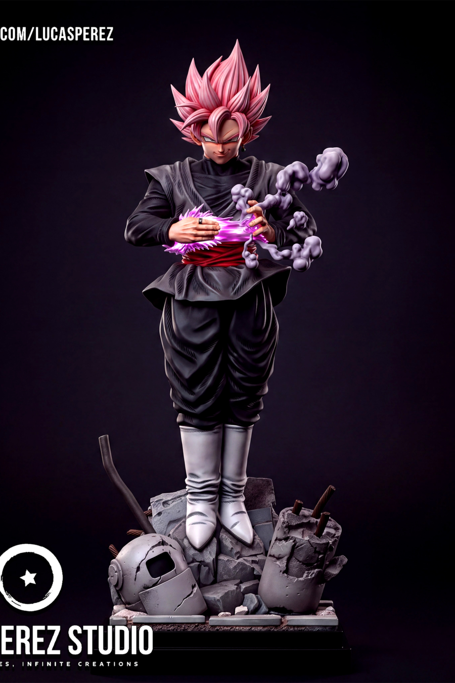Goku Black Rose STL Cover