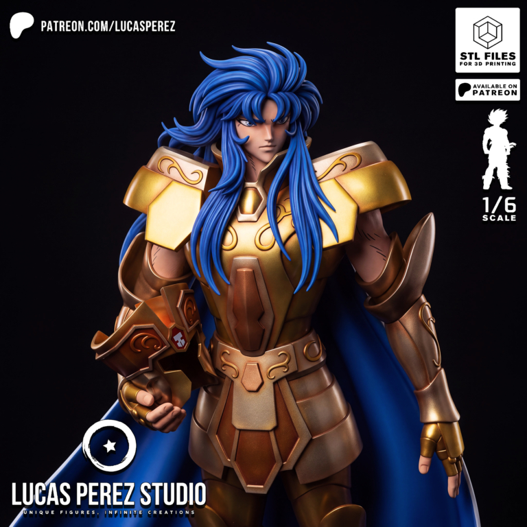 Gemini Saga STL 2 - Saint Seiya