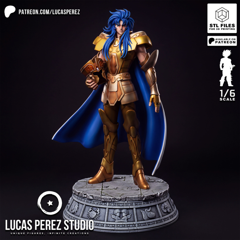 Gemini Saga STL 2 - Saint Seiya
