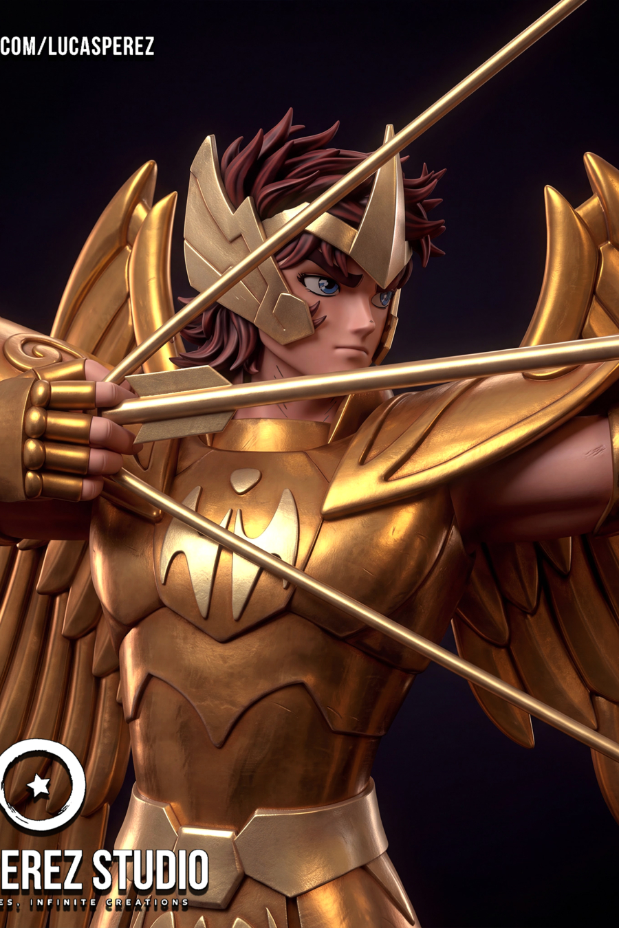 Sagittarius Aiolos STL 2 - Saint Seiya