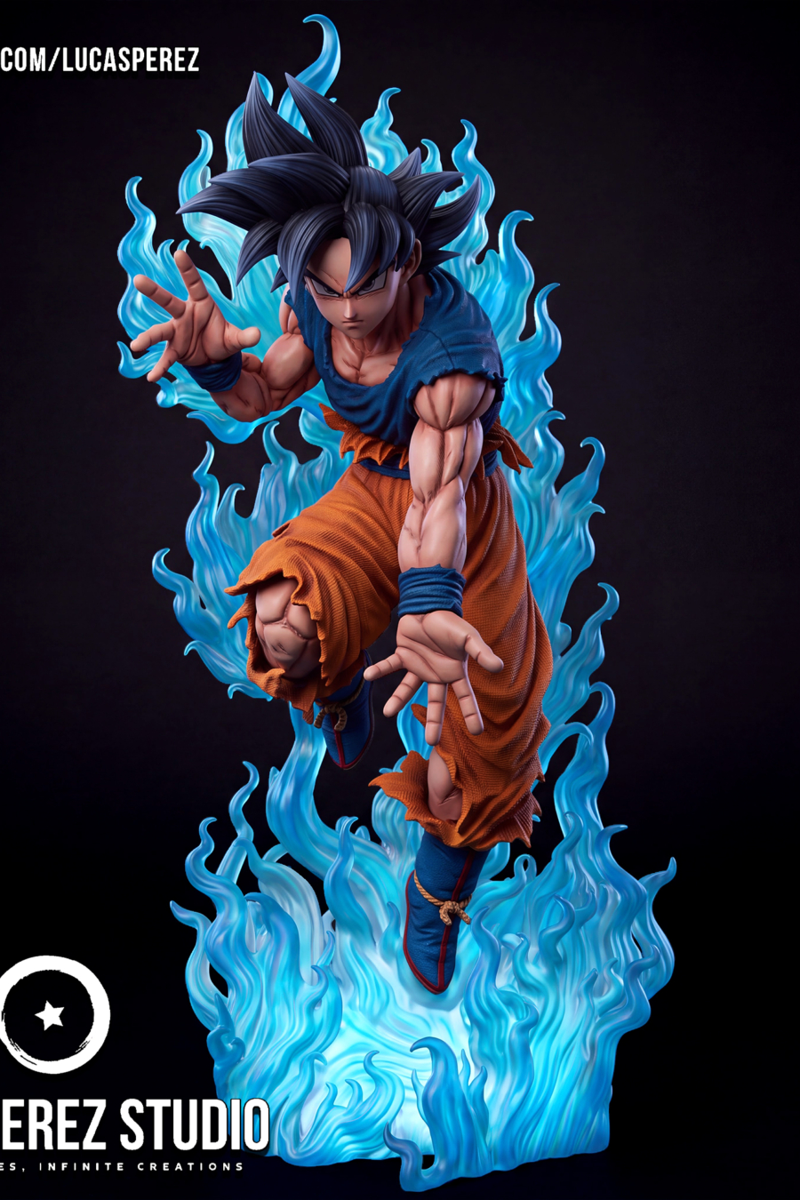 Goku Ultra Instinct STL Cover