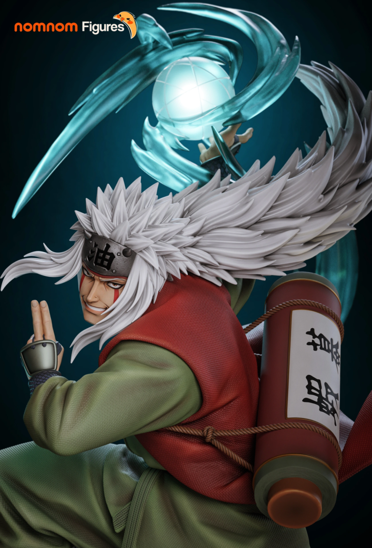 Jiraiya STL 3 + Bust + Extras – Naruto