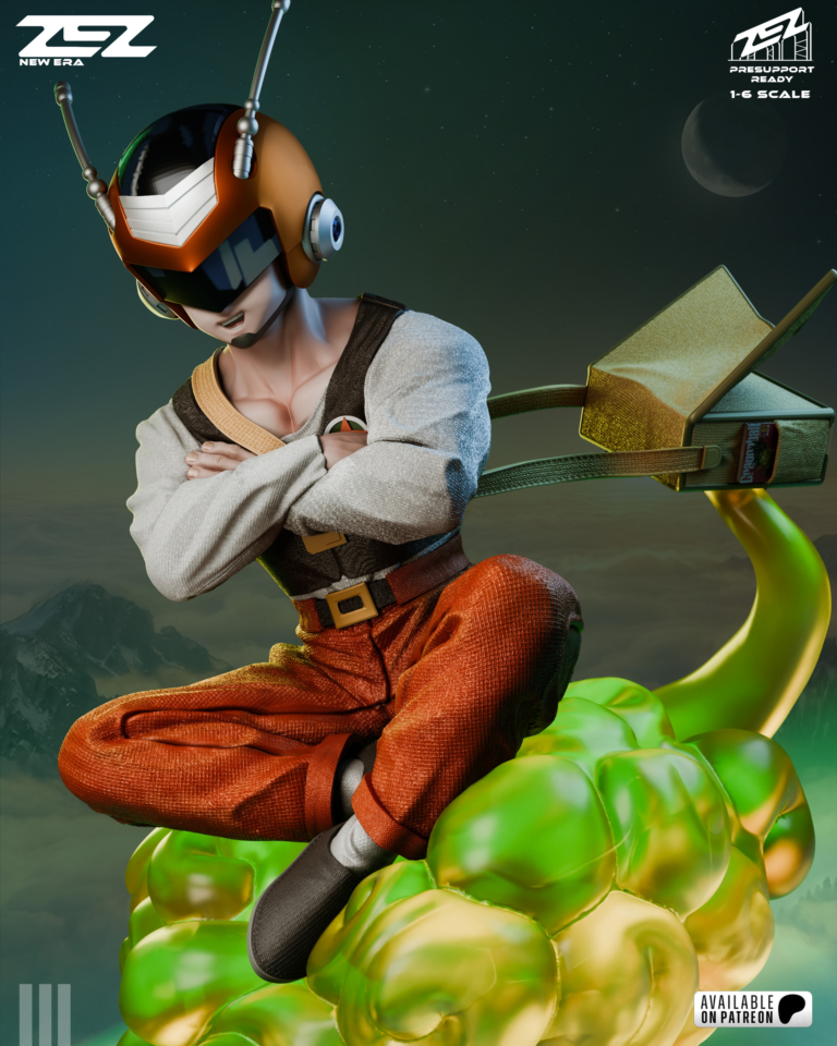 Teen Gohan STL 5 + Bust + Extras - Dragon Ball
