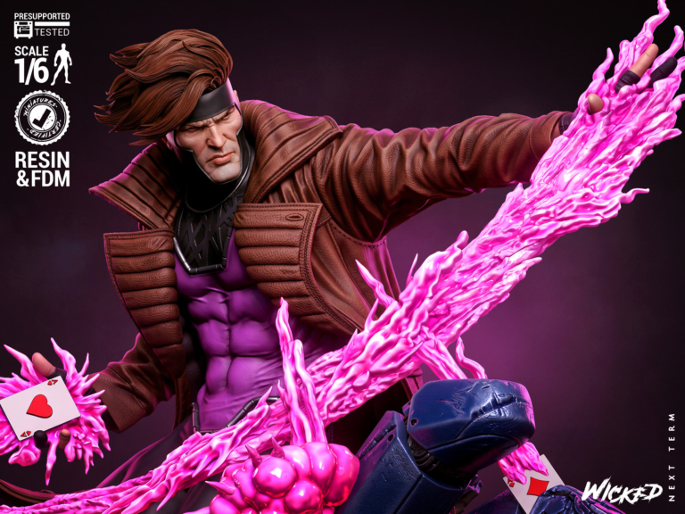 Gambit and Rogue Diorama + Extras – Marvel