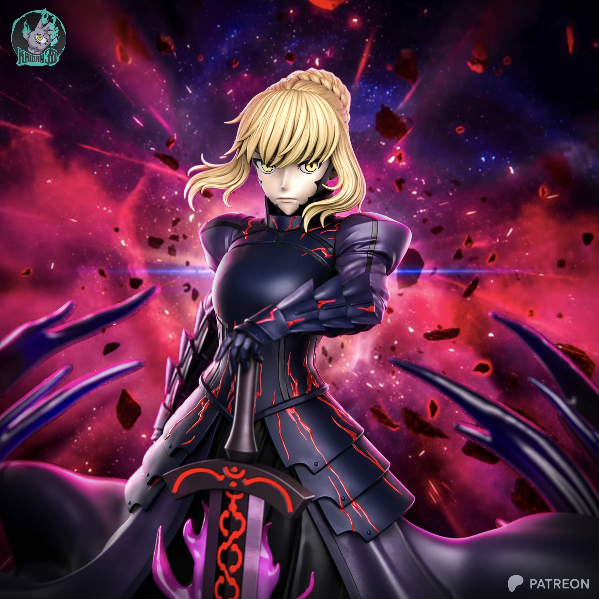 Saber Alter STL 2 - Fate
