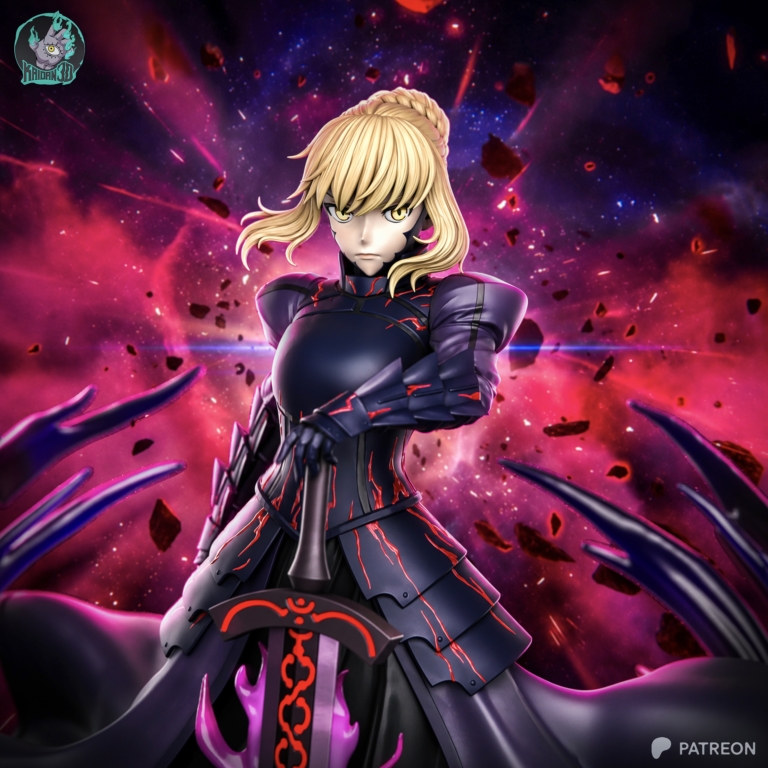 Saber Alter STL Cover