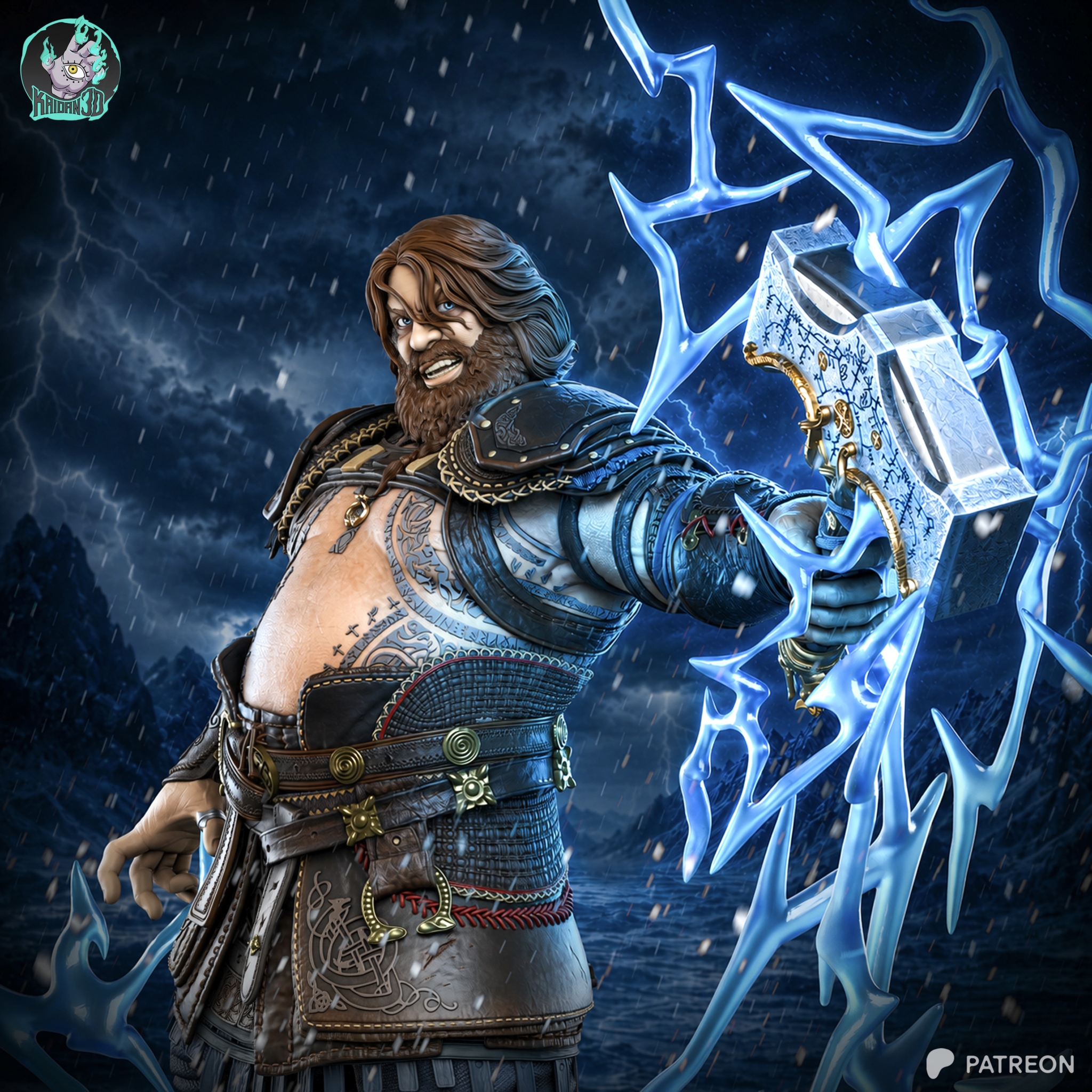 Thor STL - God of War