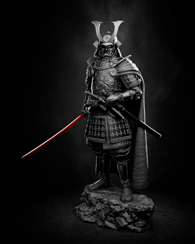 Samurai Darth Vader STL + Bust - Star Wars