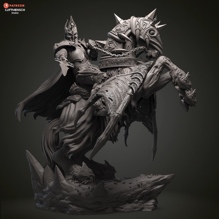 Invincible Lich King STL Cover