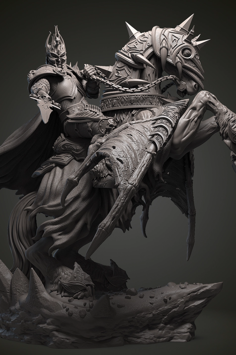 Invincible Lich King STL - Warcraft