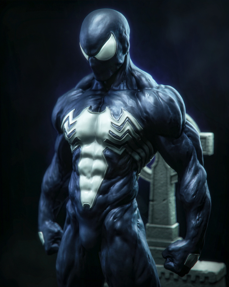 Symbiote Spider-Man STL Cover