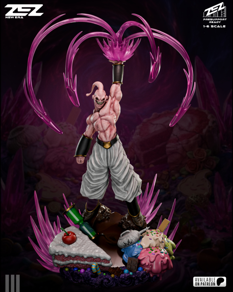 Majin Buu STL Cover