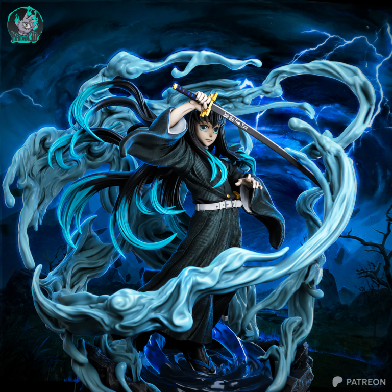 Muichiro Tokito STL 3 - Demon Slayer