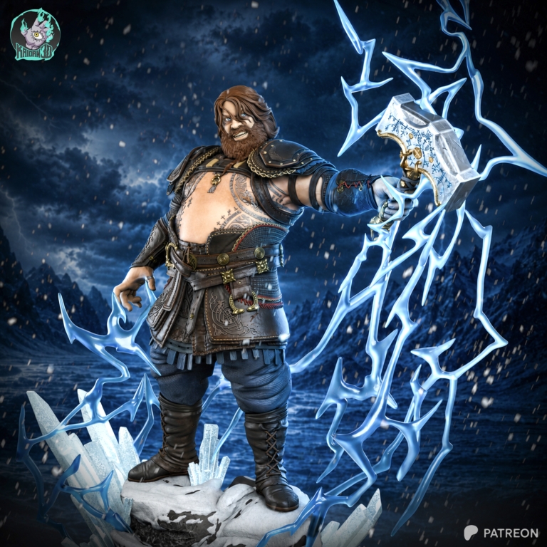 Thor STL - God of War