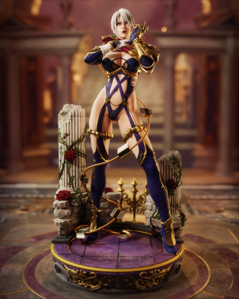 Ivy Valentine STL + Bust + NSFW - Soul Calibur