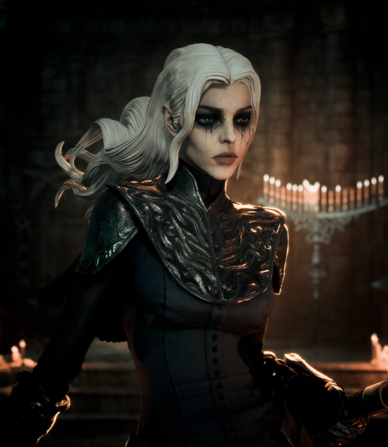 Yuria of Londor STL + Bust - Dark Souls