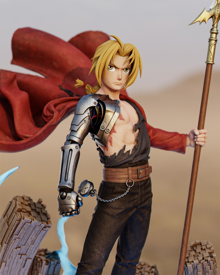 Edward Elric STL Cover