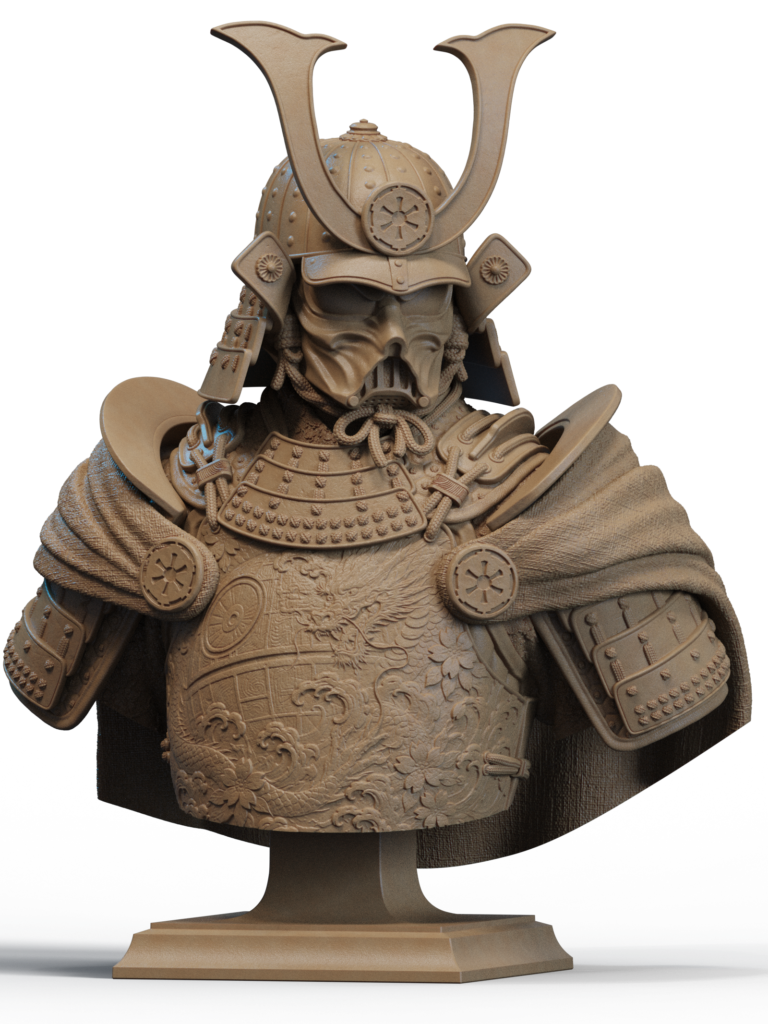 Samurai Darth Vader STL + Bust - Star Wars