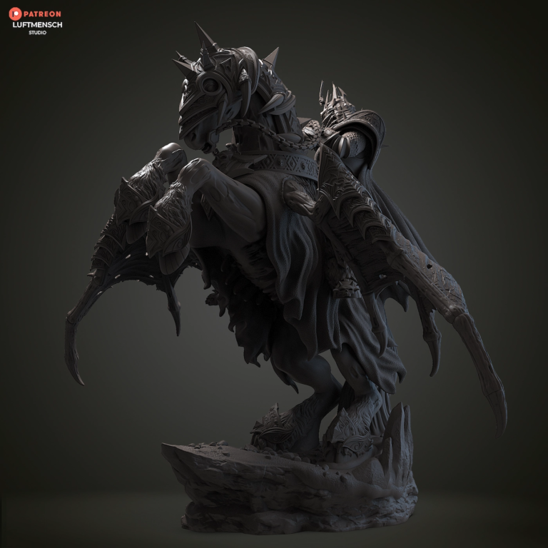 Invincible Lich King STL - Warcraft