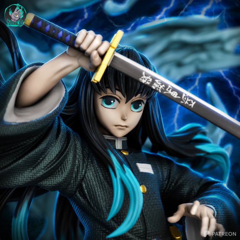 Muichiro Tokito STL 3 - Demon Slayer
