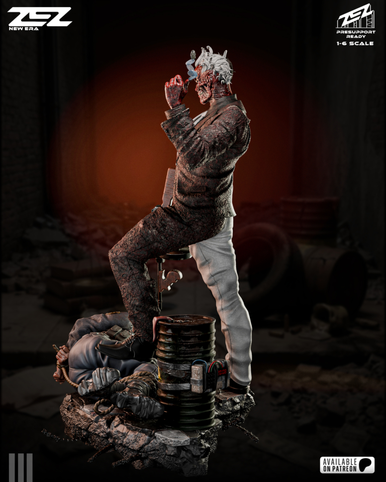 Two-Face STL + Bust + Extras - DC
