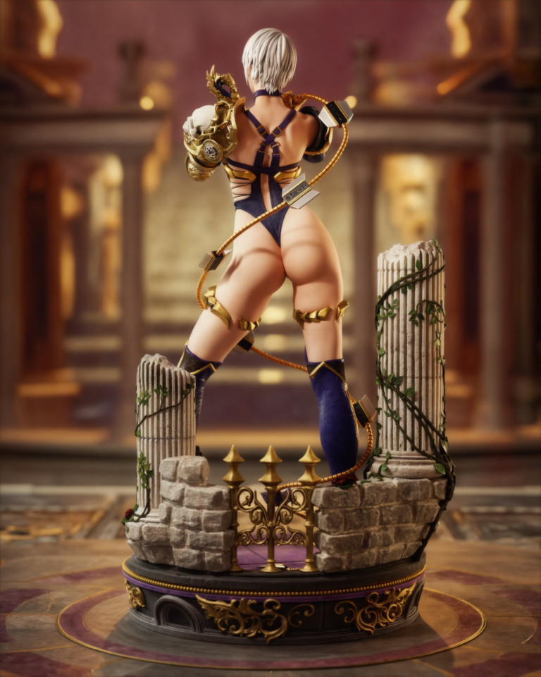 Ivy Valentine STL + Bust + NSFW - Soul Calibur
