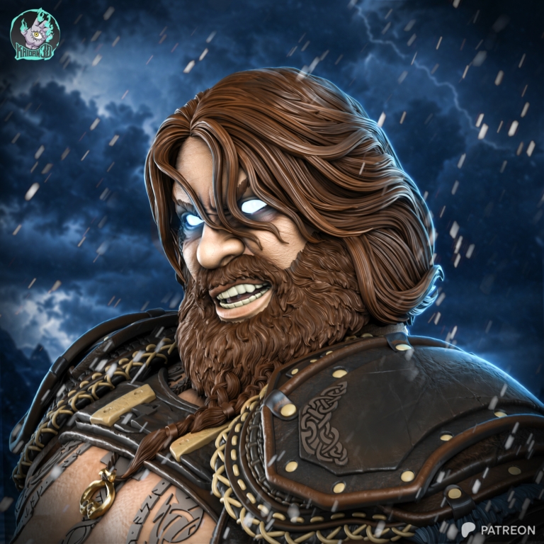 Thor STL - God of War