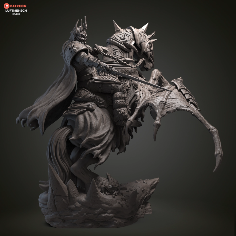 Invincible Lich King STL - Warcraft