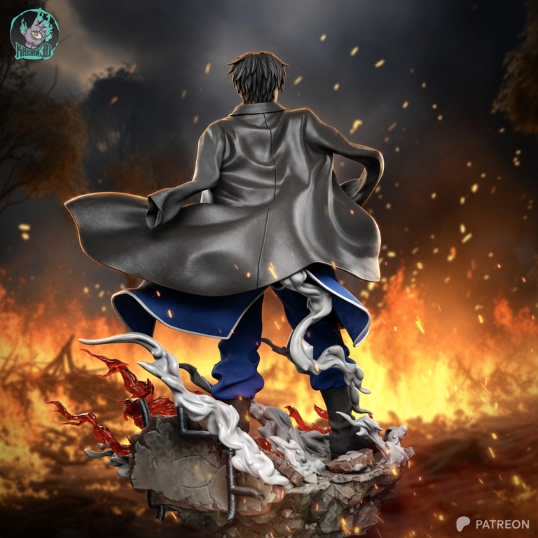 Roy Mustang STL 3 - Fullmetal Alchemist