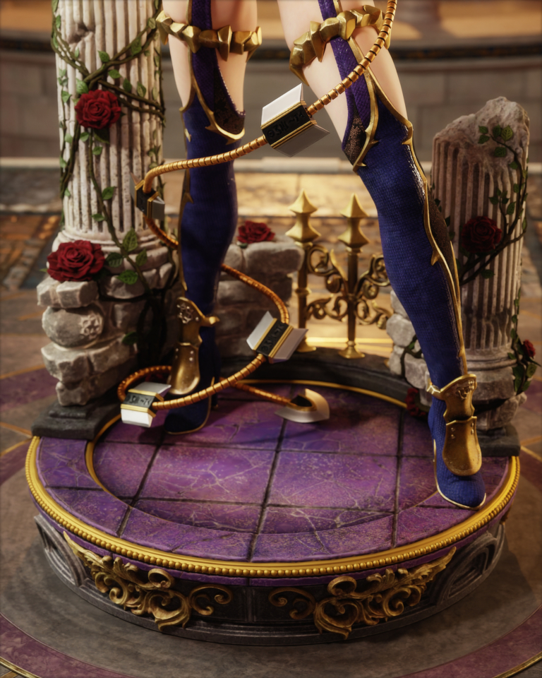 Ivy Valentine STL + Bust + NSFW - Soul Calibur
