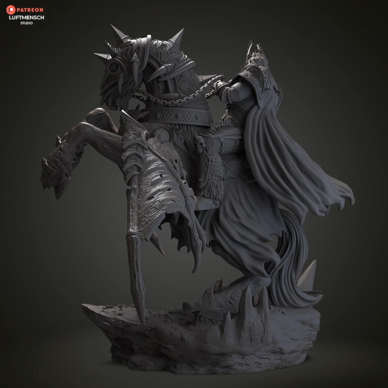 Invincible Lich King STL - Warcraft