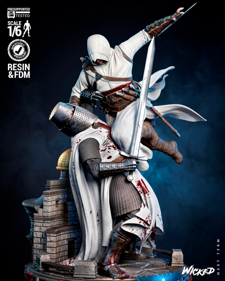 Altaïr Ibn-La'Ahad Diorama - Assassin's Creed