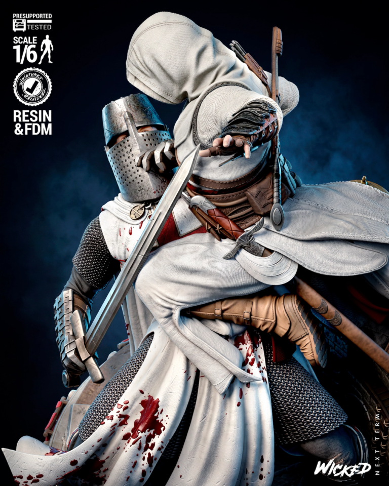 Altaïr Ibn-La'Ahad Diorama - Assassin's Creed