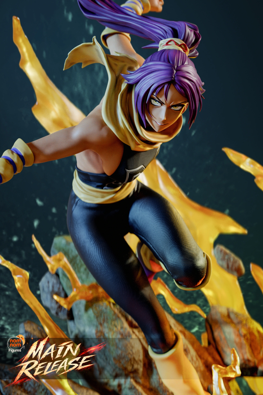 Yoruichi Shihōin STL 3 + Bust + Extras - Bleach