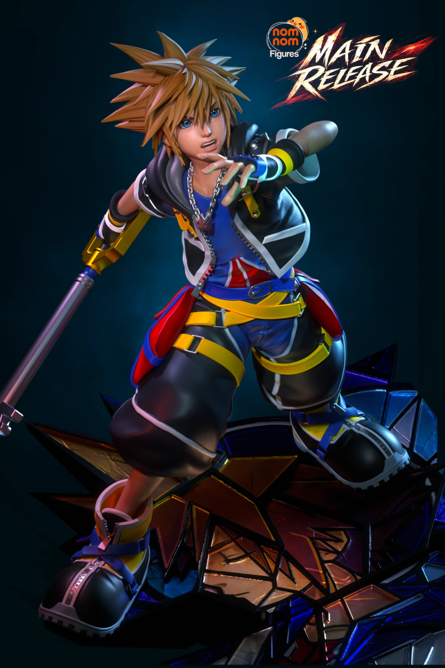 Roxas vs Sora Diorama STL Cover