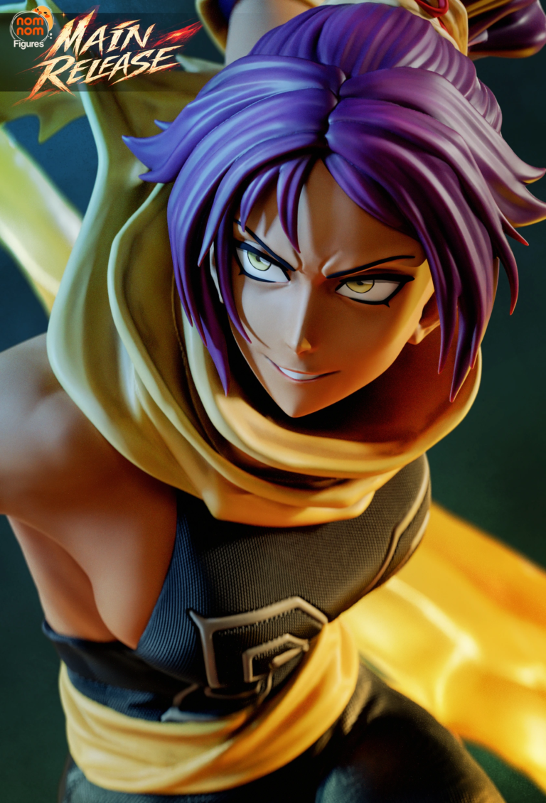 Yoruichi Shihōin STL 3 + Bust + Extras – Bleach