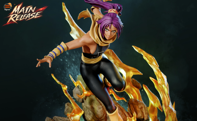 Yoruichi Shihōin STL 3 + Bust + Extras – Bleach