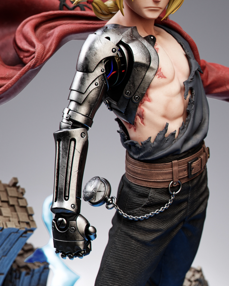 Edward Elric STL 2 + Bust - Fullmetal Alchemist